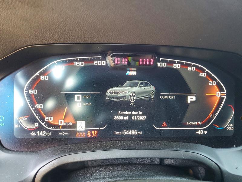 52698546 :رقم المزاد ، 3MW5U9J05M8B50465 vin ، 2021 Bmw 530 مزاد بيع