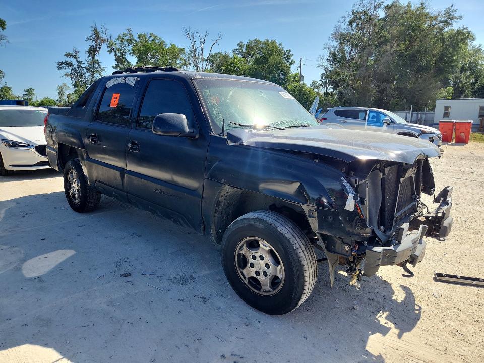 Auction sale of the 2002 Chevrolet Avalanche 1500 4d 4x, vin: 3GNEK13T32G196484, lot number: 52357456