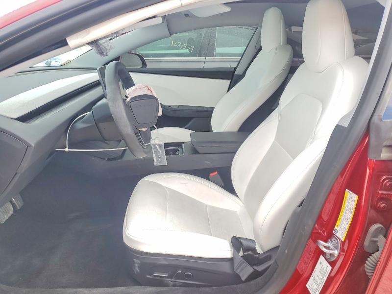 47054336 :رقم المزاد ، 5YJ3E1EA0SF904098 vin ، 2025 Tesla Model 3 مزاد بيع