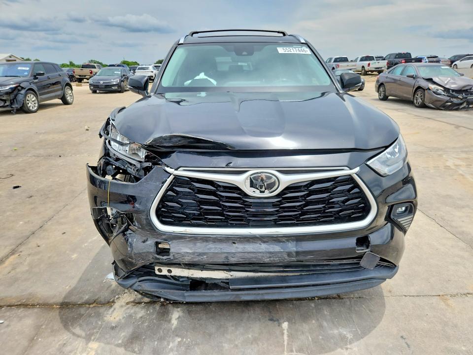 Auction sale of the 2020 Toyota Highlander, vin: 5TDHZRBH4LS502883, lot number: 55217446