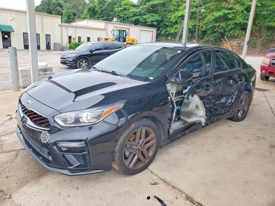 53423936 :رقم المزاد ، 3KPF34AD9ME355336 vin ، 2021 Kia Forte مزاد بيع