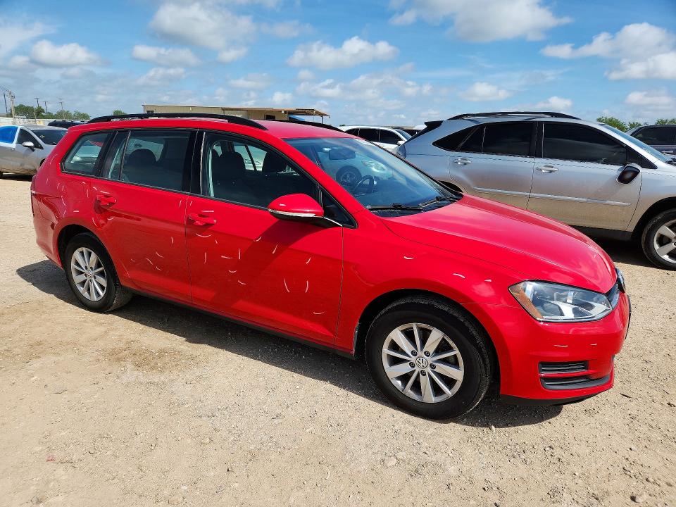 50932496 :رقم المزاد ، 3VWC17AU6HM500951 vin ، 2017 Volkswagen Golf Sportwagen مزاد بيع