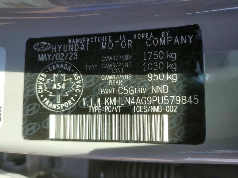 Продажа на аукционе авто 2023 Hyundai Elantra, vin: KMHLN4AG9PU579845, номер лота: 51988156