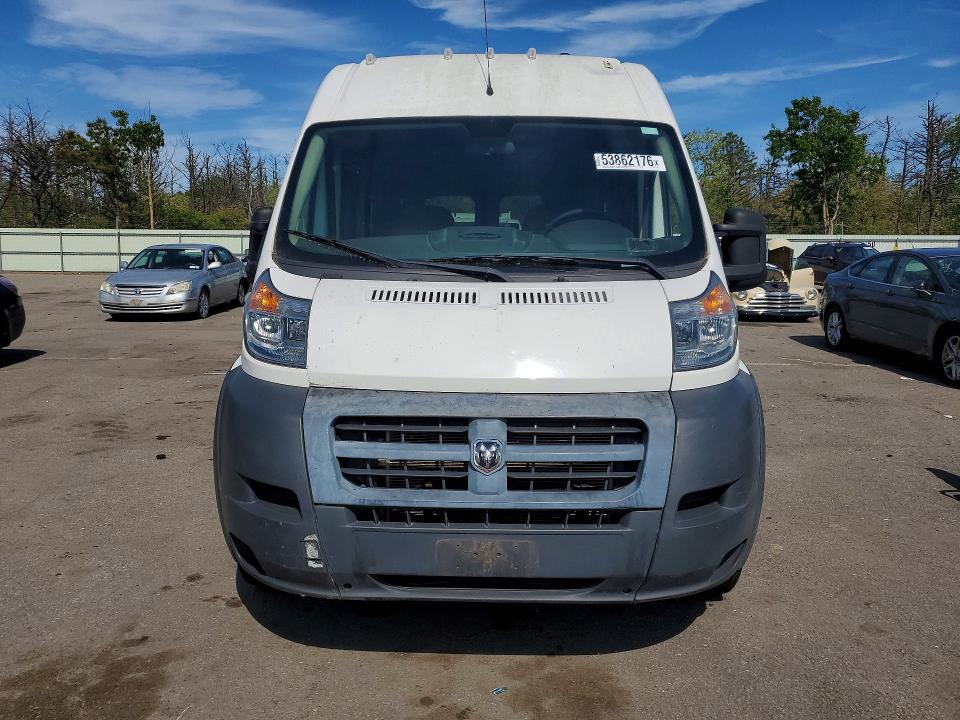 2016 Ram Promaster 3500 მანქანა იყიდება აუქციონზე, vin: 3C6URVJG2GE101937, აუქციონის ნომერი: 53862176