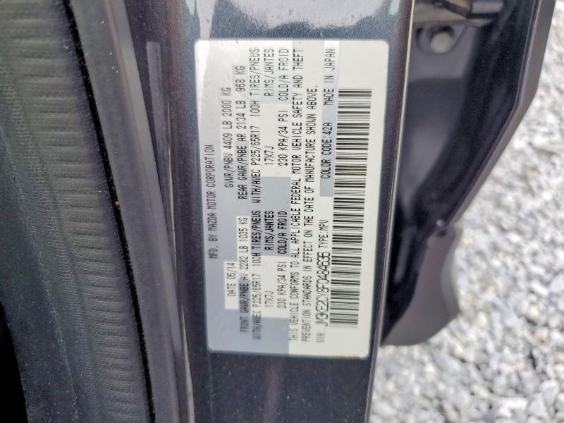 52944406 :رقم المزاد ، JM3KE2CY8F0484636 vin ، 2015 Mazda Cx-5 مزاد بيع