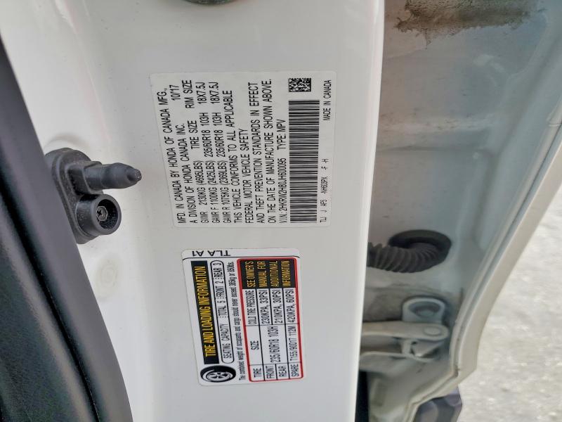 Aukcja sprzedaży 2018 Honda Cr-v, vin: 2HKRW2H80JH600095, numer aukcji: 55632856
