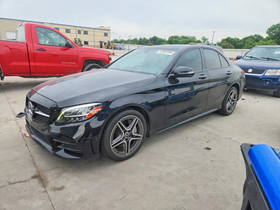 2019 Mercedes-benz C მანქანა იყიდება აუქციონზე, vin: 55SWF8DB1KU296264, აუქციონის ნომერი: 52965906