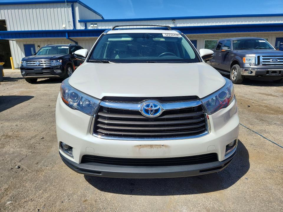 Продаж на аукціоні авто 2015 Toyota Highlander Hybrid, vin: 5TDDCRFHXFS011569, номер лоту: 52244436