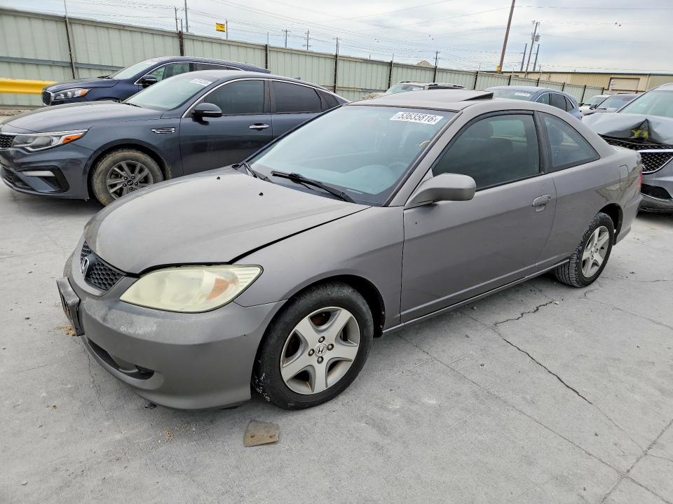 53635816 :رقم المزاد ، 1HGEM22955L007082 vin ، 2005 Honda Civic مزاد بيع