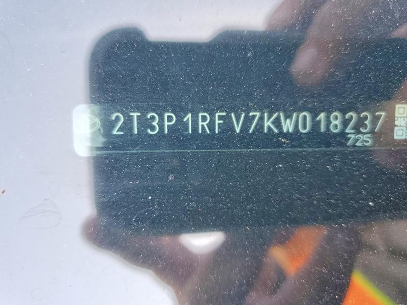 Продажа на аукционе авто 2019 Toyota Rav4, vin: 2T3P1RFV7KW018237, номер лота: 53018156