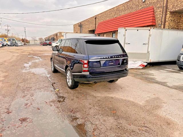 2016 Land Rover Range Rover მანქანა იყიდება აუქციონზე, vin: SALGS2VF5GA263311, აუქციონის ნომერი: 52887286