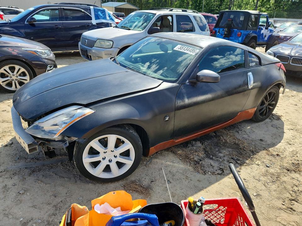 Продаж на аукціоні авто 2003 Nissan 350z, vin: JN1AZ34D23T101345, номер лоту: 55134486