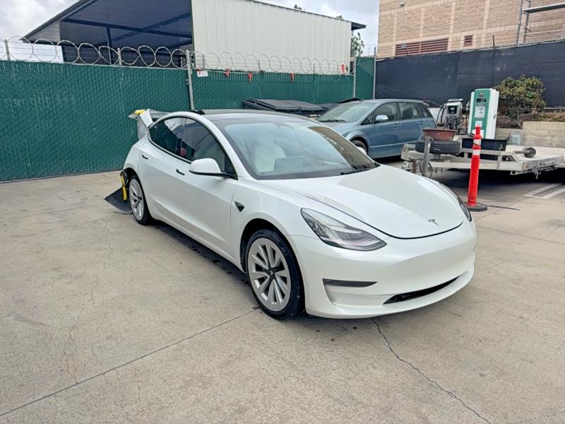 Продаж на аукціоні авто 2022 Tesla Model 3, vin: 5YJ3E1EB1NF241508, номер лоту: 52534226