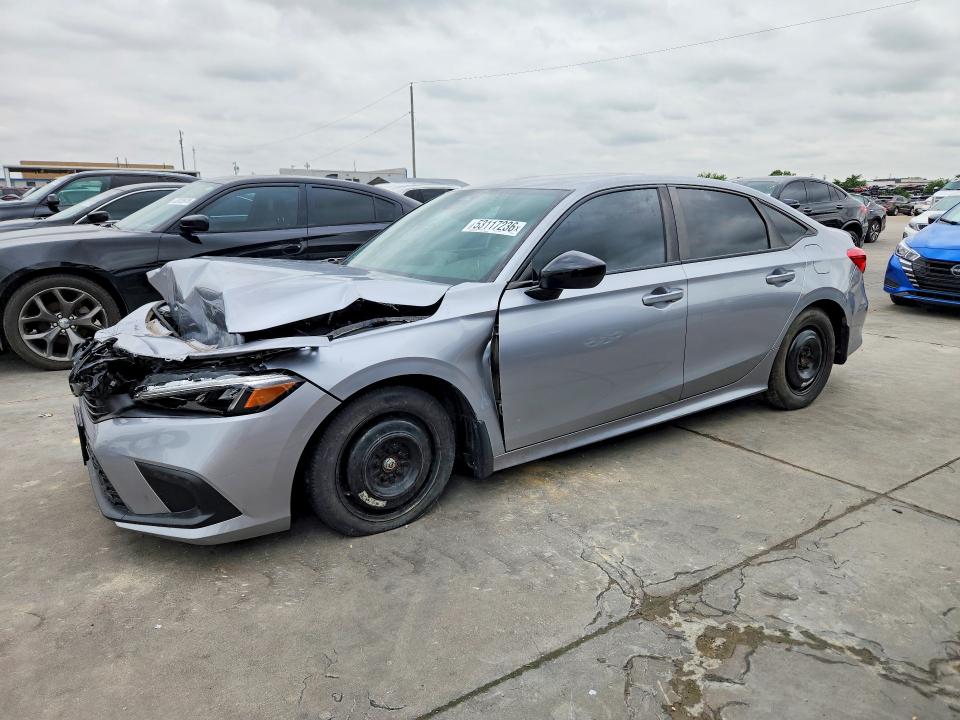 Auction sale of the 2022 Honda Civic, vin: 2HGFE2F59NH531969, lot number: 53117236
