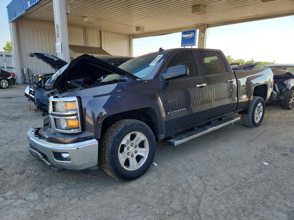 2014 Chevrolet Silverado მანქანა იყიდება აუქციონზე, vin: 3GCUKREC1EG554637, აუქციონის ნომერი: 55202766