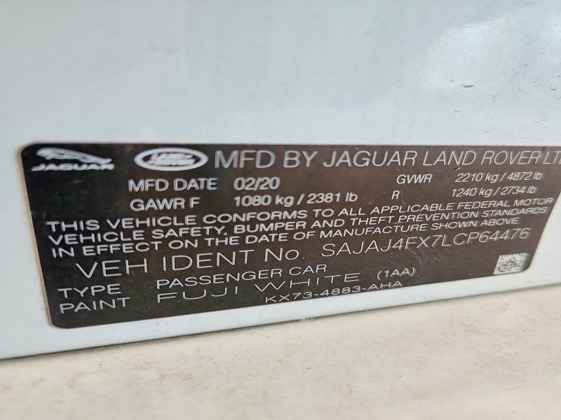 Продаж на аукціоні авто 2020 Jaguar Xe, vin: SAJAJ4FX7LCP64476, номер лоту: 53650386