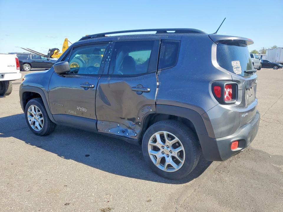 2016 Jeep Renegade მანქანა იყიდება აუქციონზე, vin: ZACCJBBT8GPE38752, აუქციონის ნომერი: 46780956