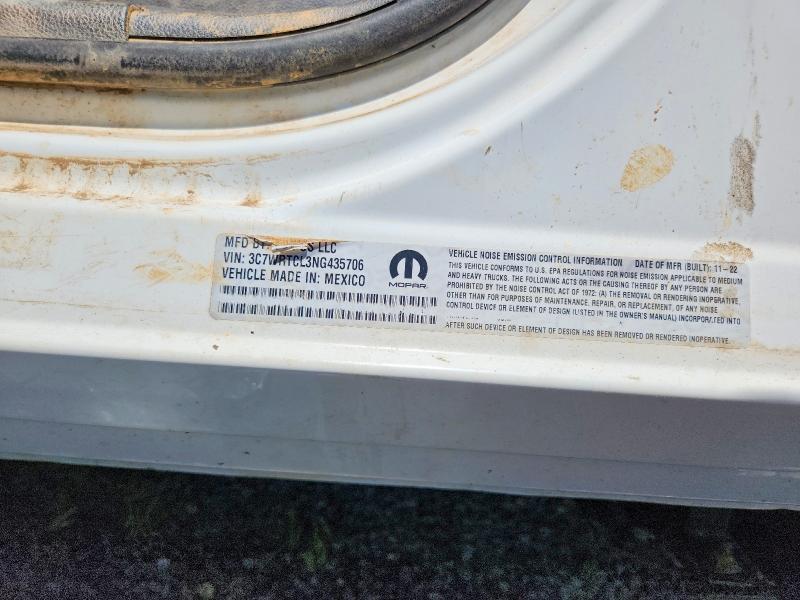 Продажа на аукционе авто 2022 Ram 3500, vin: 3C7WRTCL3NG435706, номер лота: 53091366