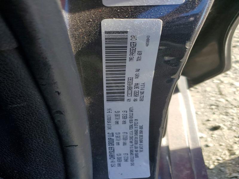 2015 Chrysler 200 მანქანა იყიდება აუქციონზე, vin: 1C3CCCAB8FN595363, აუქციონის ნომერი: 52258706