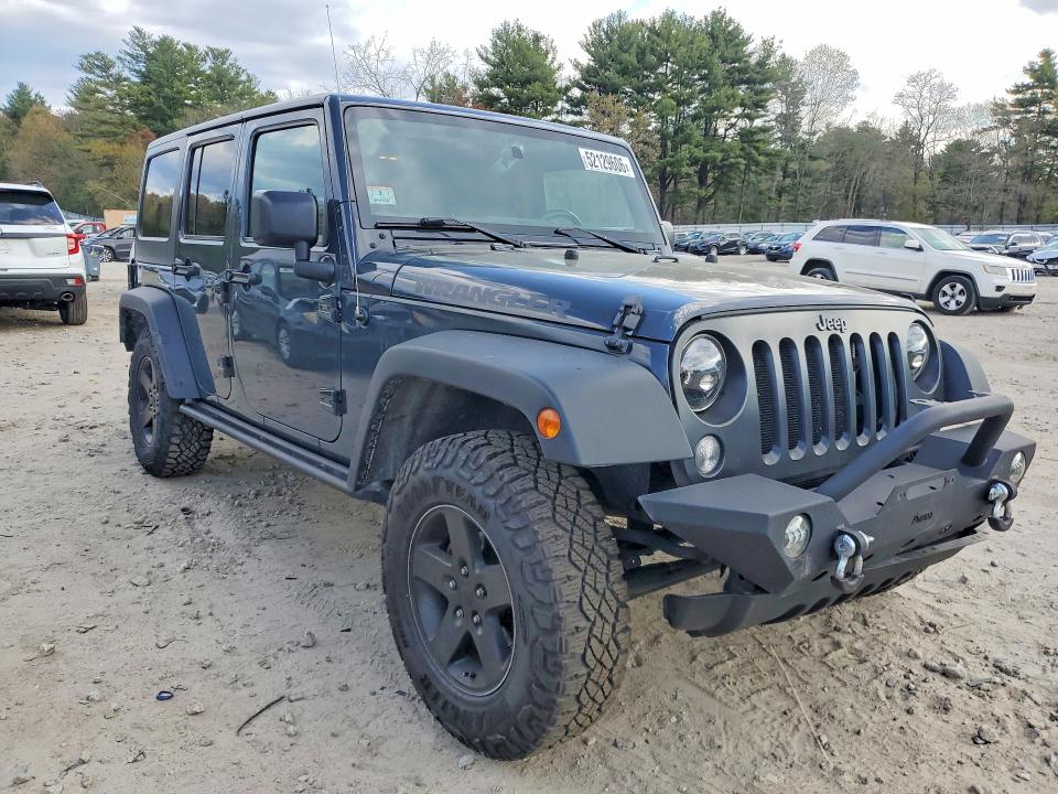 Продажа на аукционе авто 2016 Jeep Wrangler Unlimited, vin: 1C4BJWDG0GL190827, номер лота: 52129606