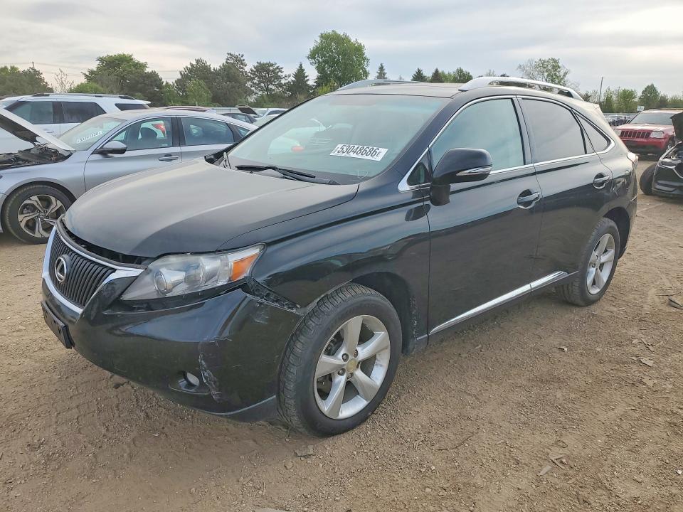 2010 Lexus Rx მანქანა იყიდება აუქციონზე, vin: 2T2BK1BA6AC056607, აუქციონის ნომერი: 53048686