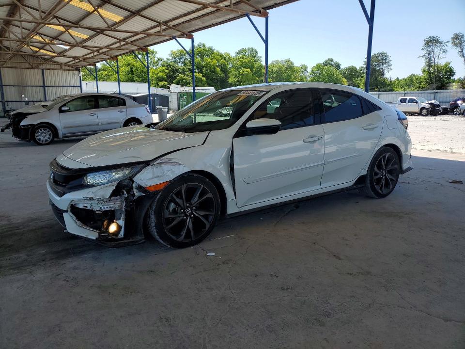 53449266 :رقم المزاد ، SHHFK7H98HU230414 vin ، 2017 Honda Civic مزاد بيع