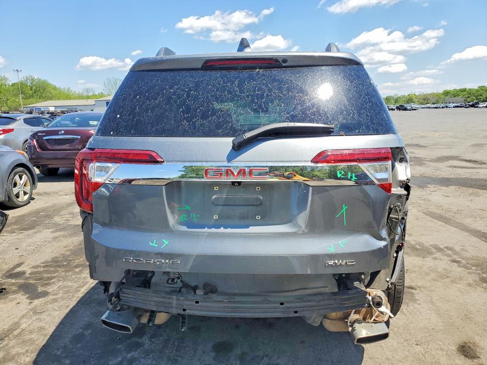 52998636 :رقم المزاد ، 1GKKNRLS4MZ137668 vin ، 2021 Gmc Acadia مزاد بيع