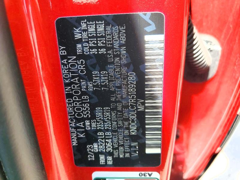 Продаж на аукціоні авто 2024 Kia Ev6, vin: KNDC3DLC7R5189280, номер лоту: 54766056