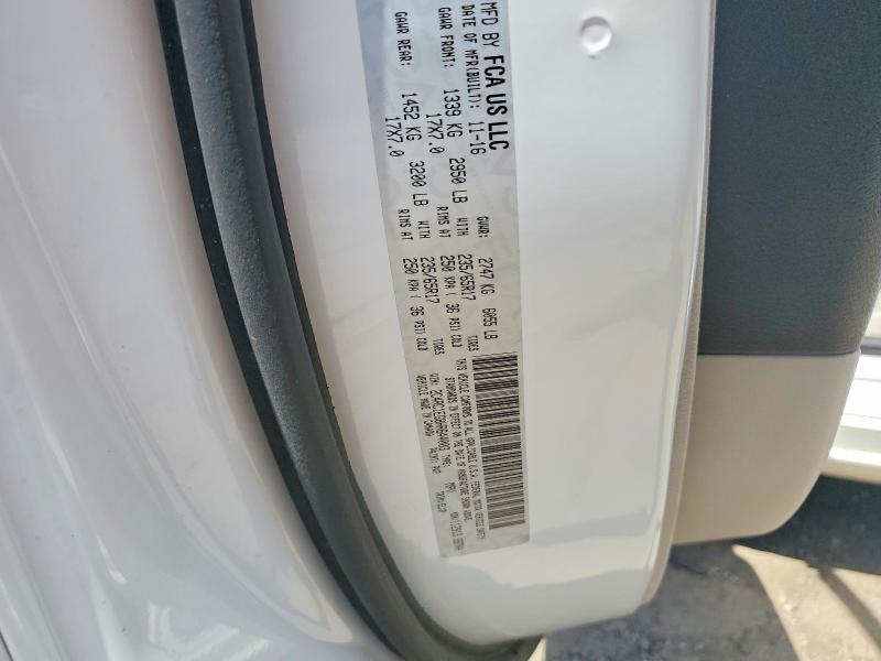 54388916 :رقم المزاد ، 2C4RC1EG8HR644003 vin ، 2017 Chrysler Pacifica مزاد بيع