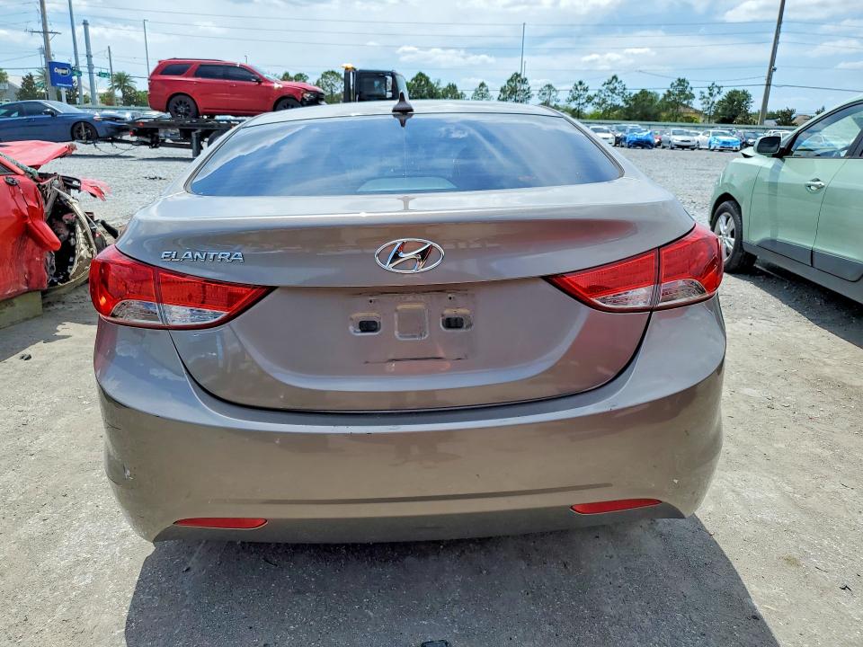 51598566 :رقم المزاد ، 5NPDH4AE7CH125614 vin ، 2012 Hyundai Elantra مزاد بيع