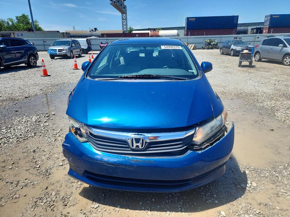 Продаж на аукціоні авто 2012 Honda Civic, vin: 19XFB2F56CE082444, номер лоту: 54990376