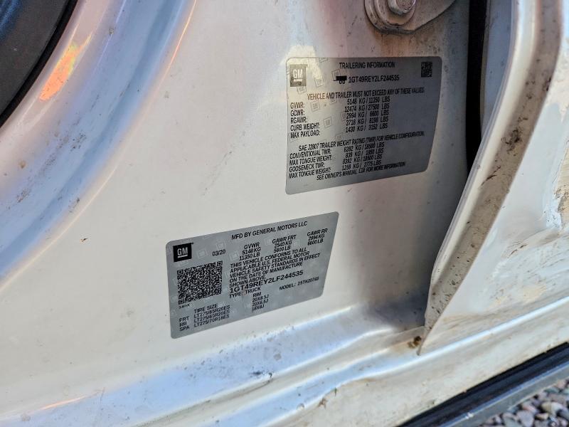 Продажа на аукционе авто 2020 Gmc Sierra, vin: 1GT49REY2LF244535, номер лота: 53686916