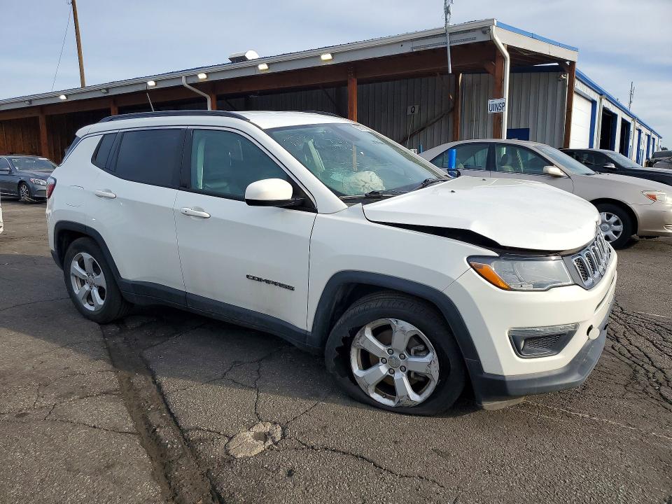 2021 Jeep Compass მანქანა იყიდება აუქციონზე, vin: 3C4NJCBB2MT585644, აუქციონის ნომერი: 54878736