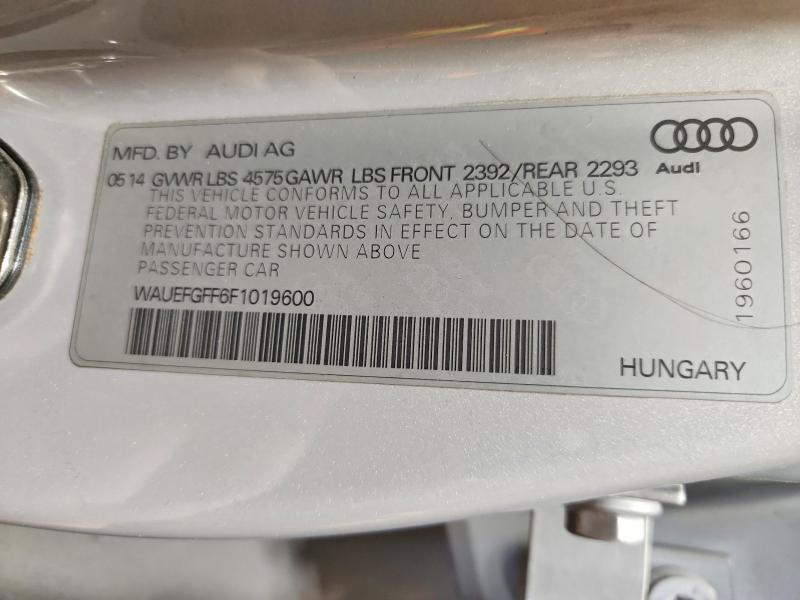 2015 Audi A3 მანქანა იყიდება აუქციონზე, vin: WAUEFGFF6F1019600, აუქციონის ნომერი: 52257516