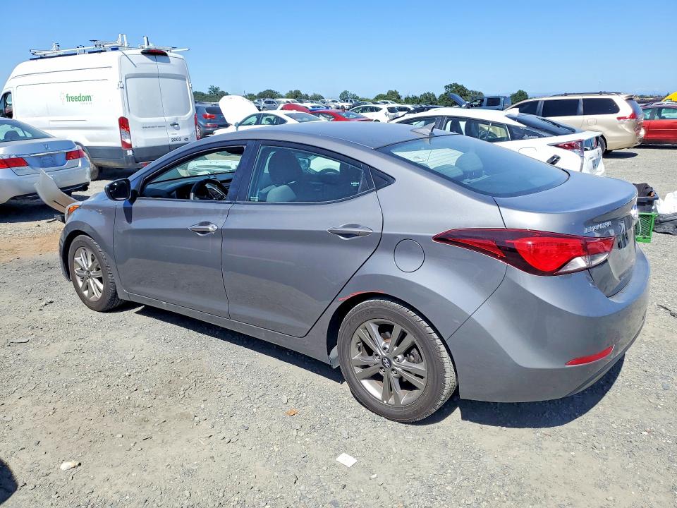 53612436 :رقم المزاد ، 5NPDH4AE7EH519116 vin ، 2014 Hyundai Elantra مزاد بيع