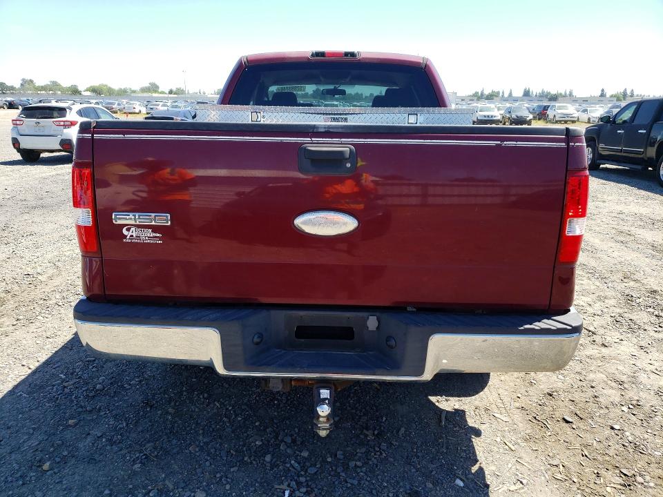 52893746 :رقم المزاد ، 1FTPX12586KB94119 vin ، 2006 Ford F150 مزاد بيع