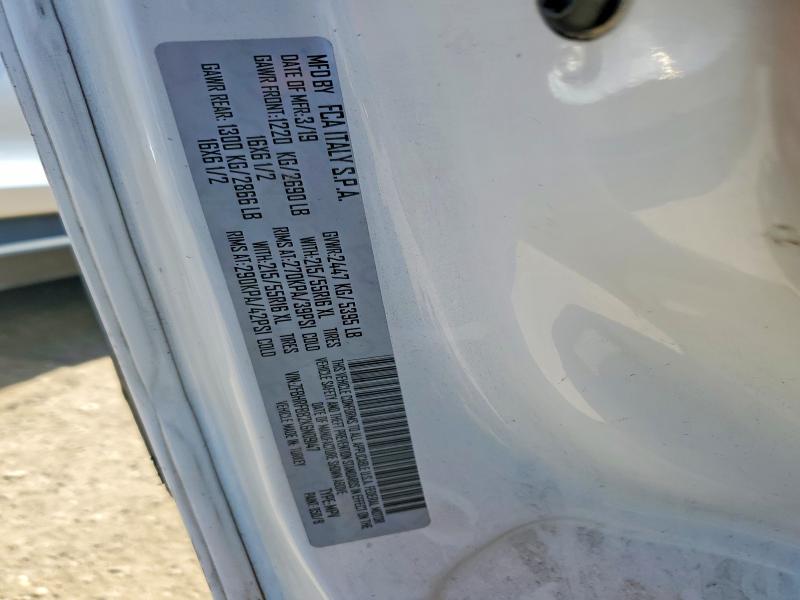 52690046 :رقم المزاد ، ZFBHRFBB2K6N09147 vin ، 2019 Ram Promaster City مزاد بيع