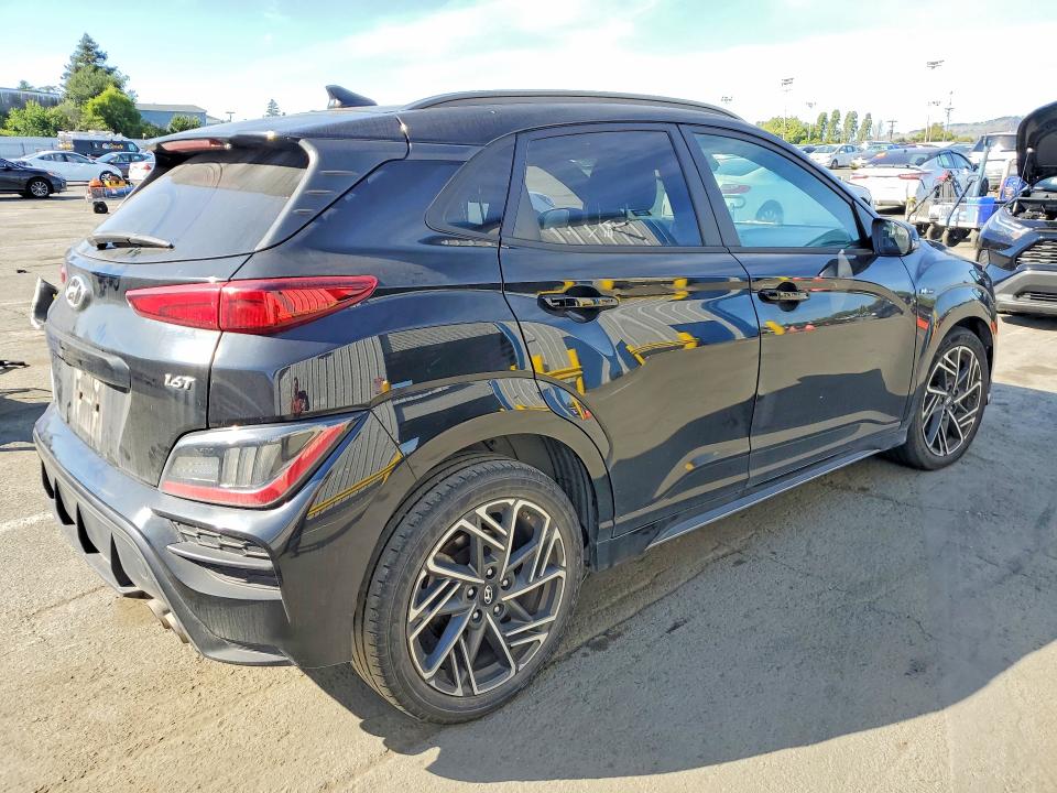 52969866 :رقم المزاد ، KM8K33A3XNU843015 vin ، 2022 Hyundai Kona مزاد بيع