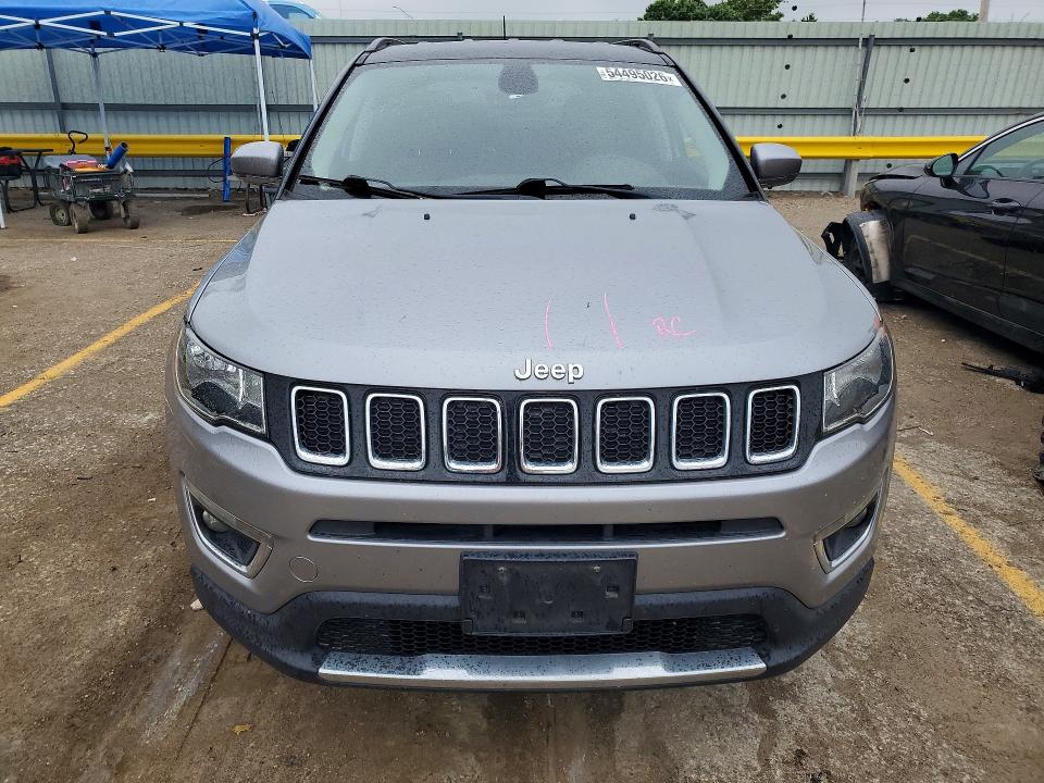 2018 Jeep Compass მანქანა იყიდება აუქციონზე, vin: 3C4NJDCB1JT265943, აუქციონის ნომერი: 54495026
