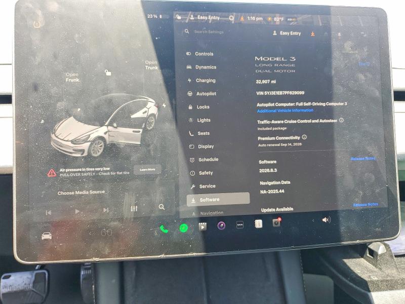 Aukcja sprzedaży 2023 Tesla Model 3, vin: 5YJ3E1EB7PF629099, numer aukcji: 52089186