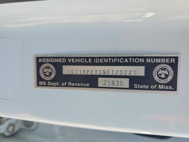 Aukcja sprzedaży 2022 Gmc Sierra, vin: 1GT19PEY3NF175221, numer aukcji: 55909886