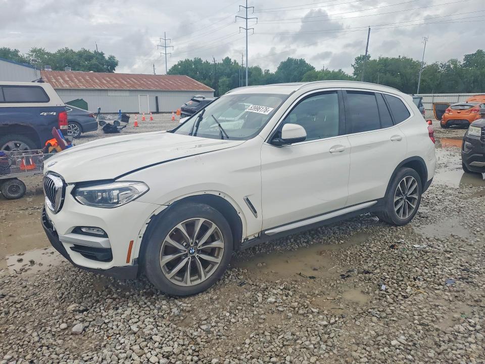 53996176 :رقم المزاد ، 5UXTR9C57KLR03728 vin ، 2019 Bmw X3 مزاد بيع