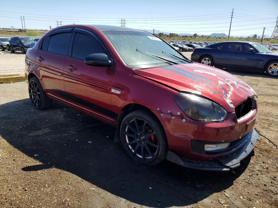 2009 Hyundai Accent მანქანა იყიდება აუქციონზე, vin: KMHCN46C19U286871, აუქციონის ნომერი: 54496146