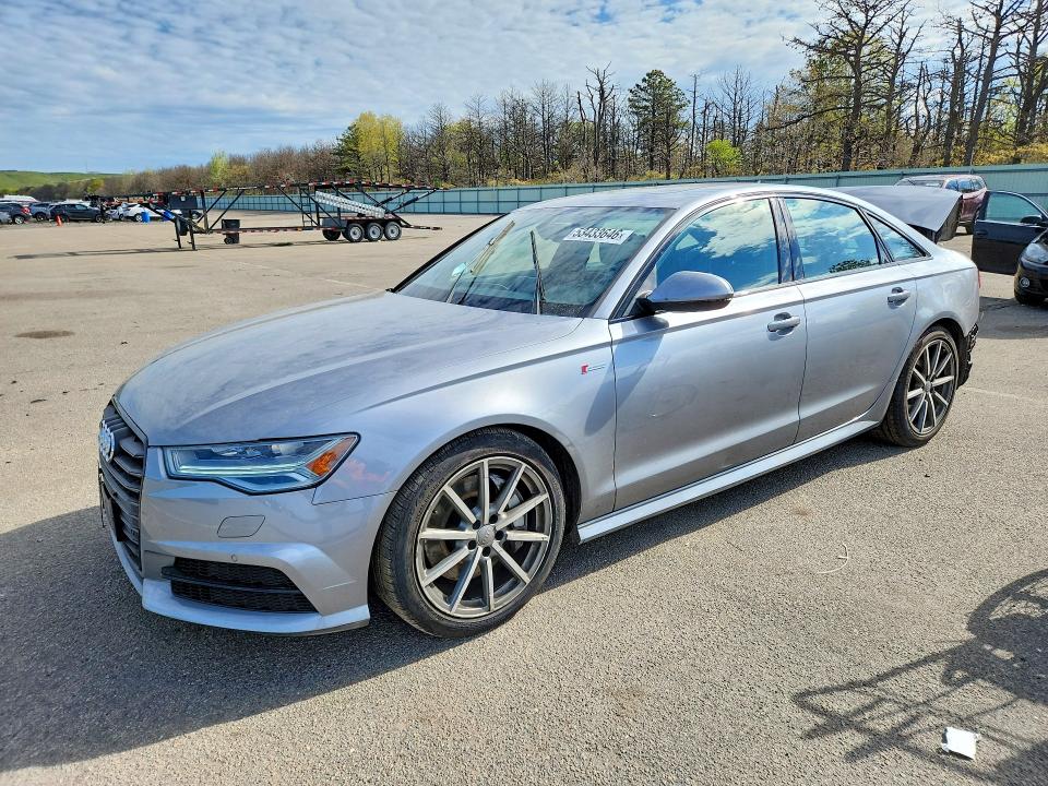 2018 Audi A6 მანქანა იყიდება აუქციონზე, vin: WAUG3AFC8JN065449, აუქციონის ნომერი: 53433646
