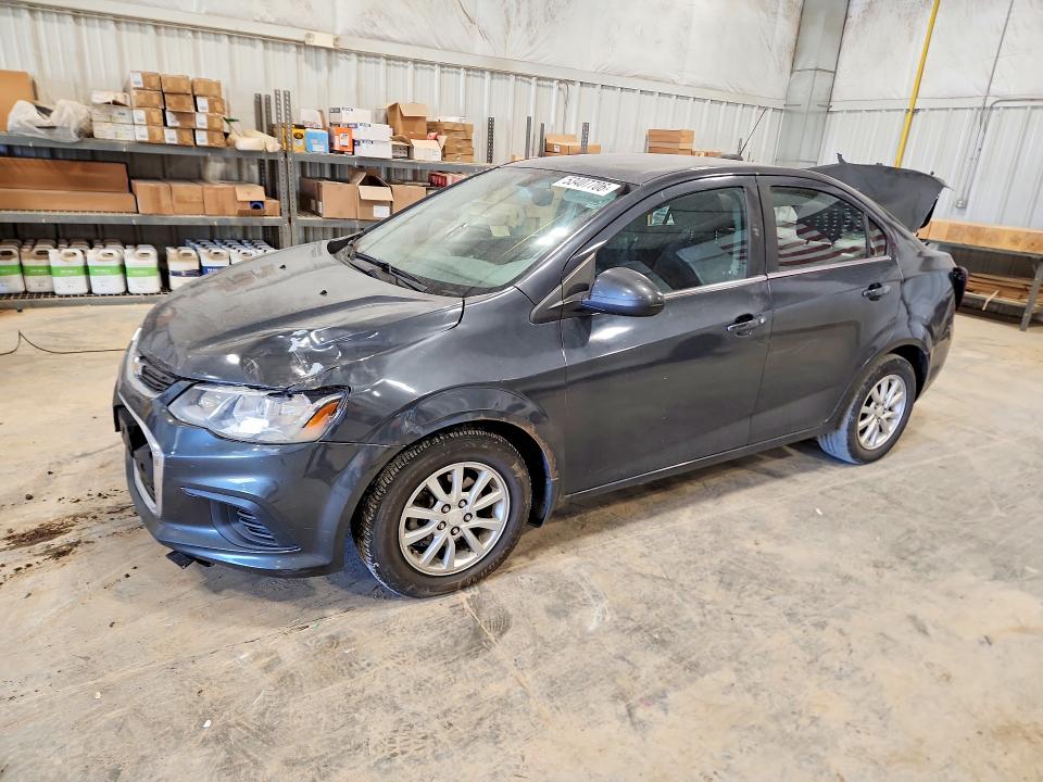 2019 Chevrolet Sonic მანქანა იყიდება აუქციონზე, vin: 1G1JD5SB5K4119977, აუქციონის ნომერი: 53407706