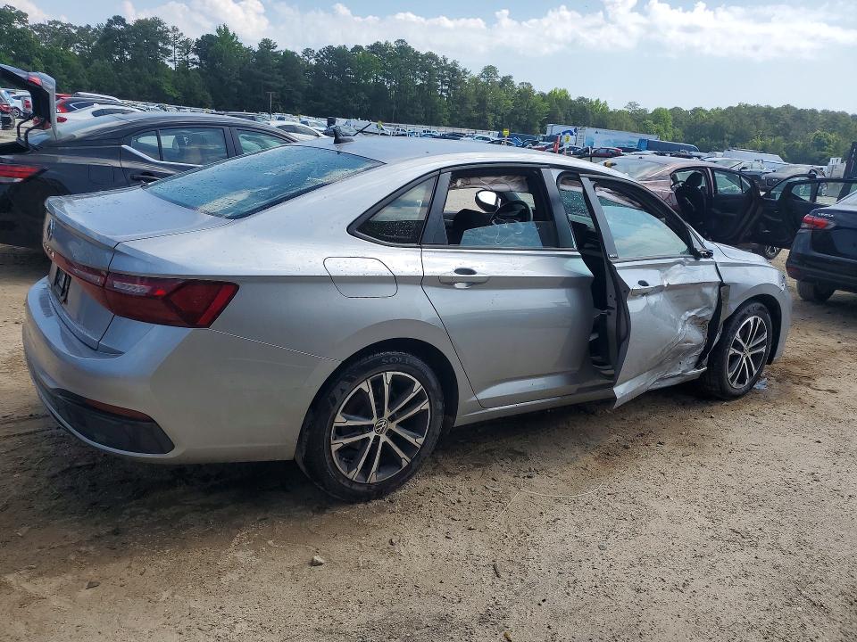 54093676 :رقم المزاد ، 3VWBX7BU1SM050786 vin ، 2025 Volkswagen Jetta مزاد بيع