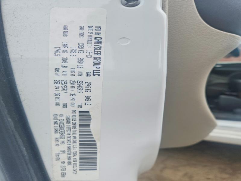 53356466 :رقم المزاد ، 2C4RDGBG8ER264563 vin ، 2014 Dodge Grand Caravan مزاد بيع