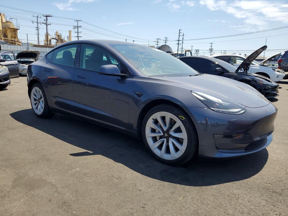 Продаж на аукціоні авто 2022 Tesla Model 3, vin: 5YJ3E1EA3NF361950, номер лоту: 53731686