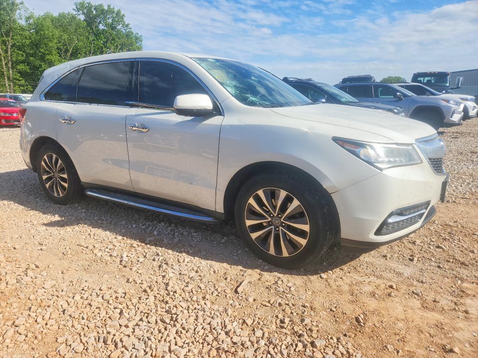 Продаж на аукціоні авто 2016 Acura Mdx, vin: 5FRYD4H4XGB062117, номер лоту: 52492266