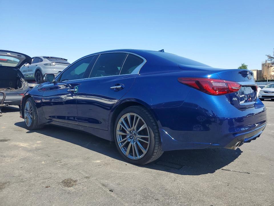 2018 Infiniti Q50 მანქანა იყიდება აუქციონზე, vin: JN1FV7AR6JM481080, აუქციონის ნომერი: 52089296